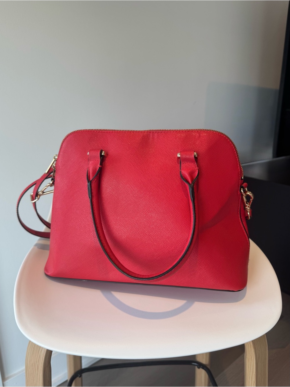 H&M Red Structured Handbag - Women